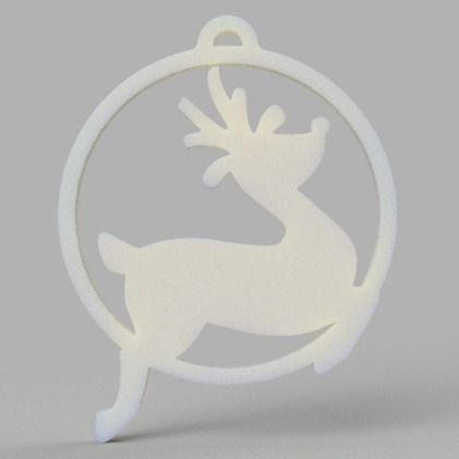 Christmas sphere 3D print model_15