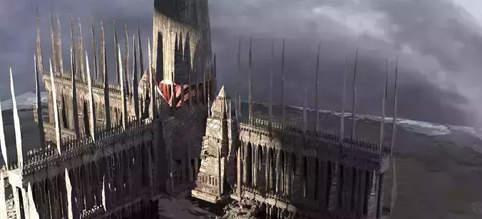 Dark Jedi base compound City Kit bash