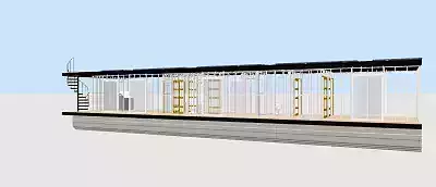 House Boat Build under 40000k 3D print model