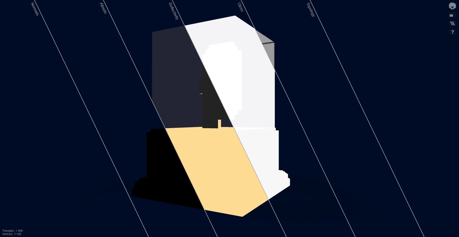 Gold Punk 3D model_9