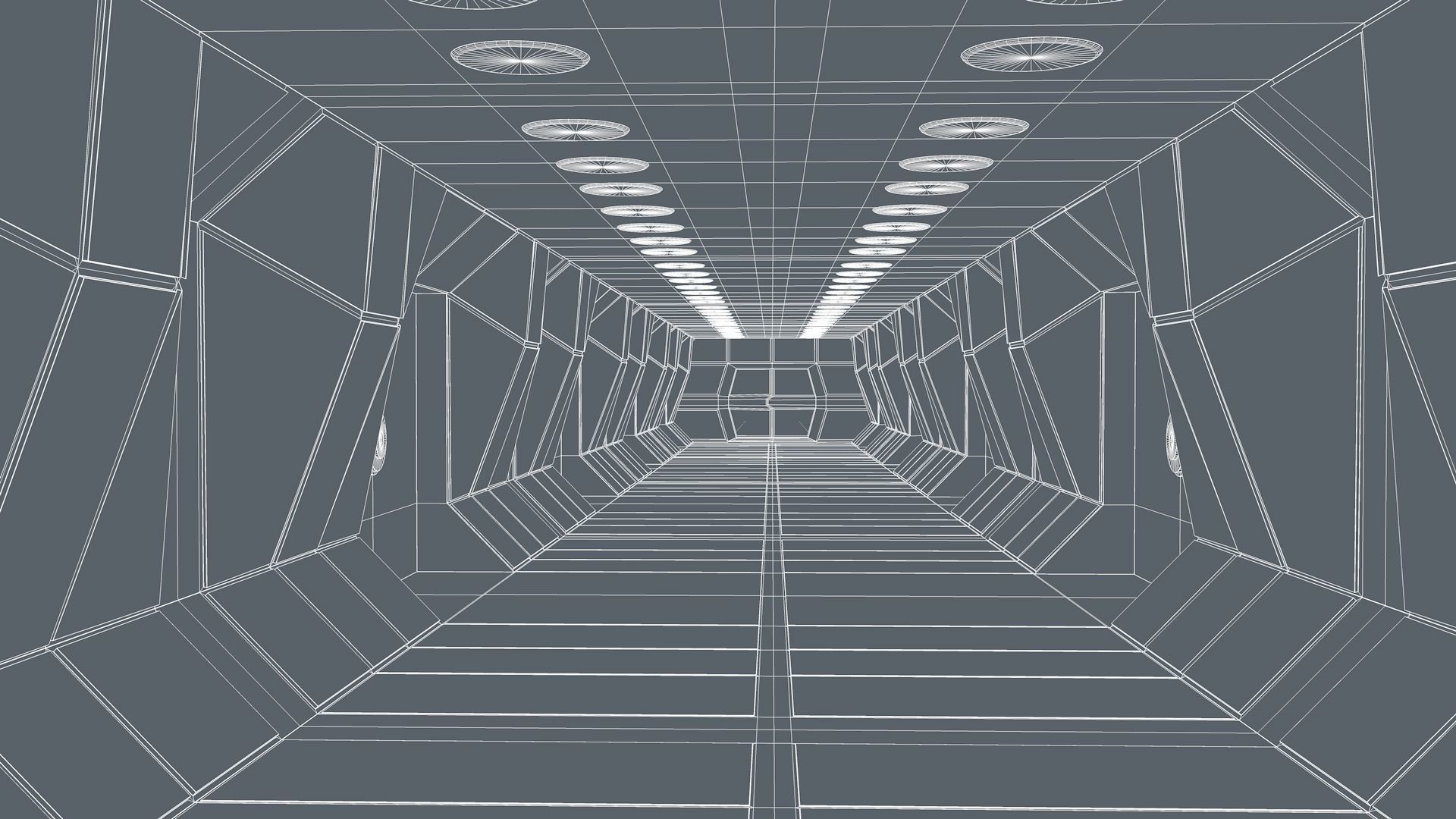 Sci Fi Interior 3D model_8