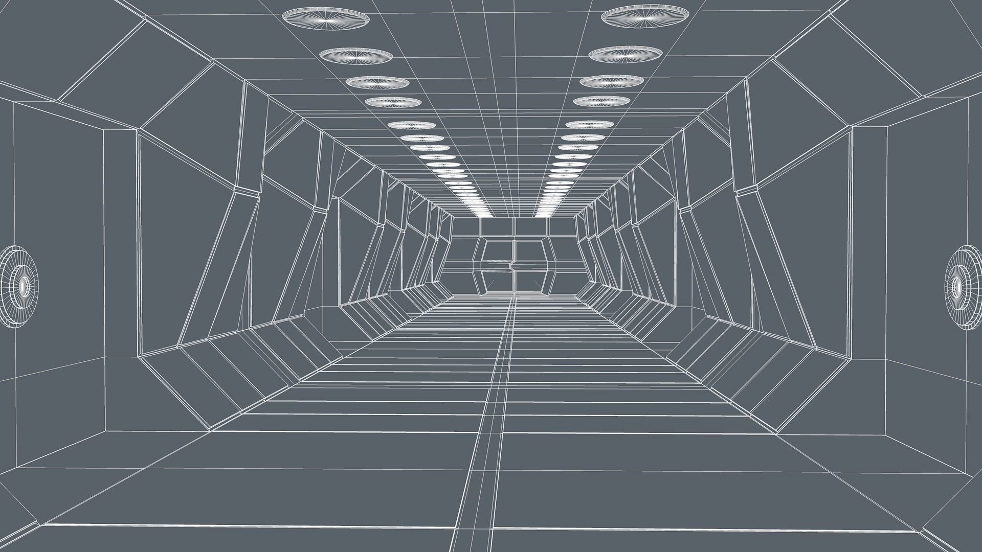 Sci Fi Interior 3D model_9