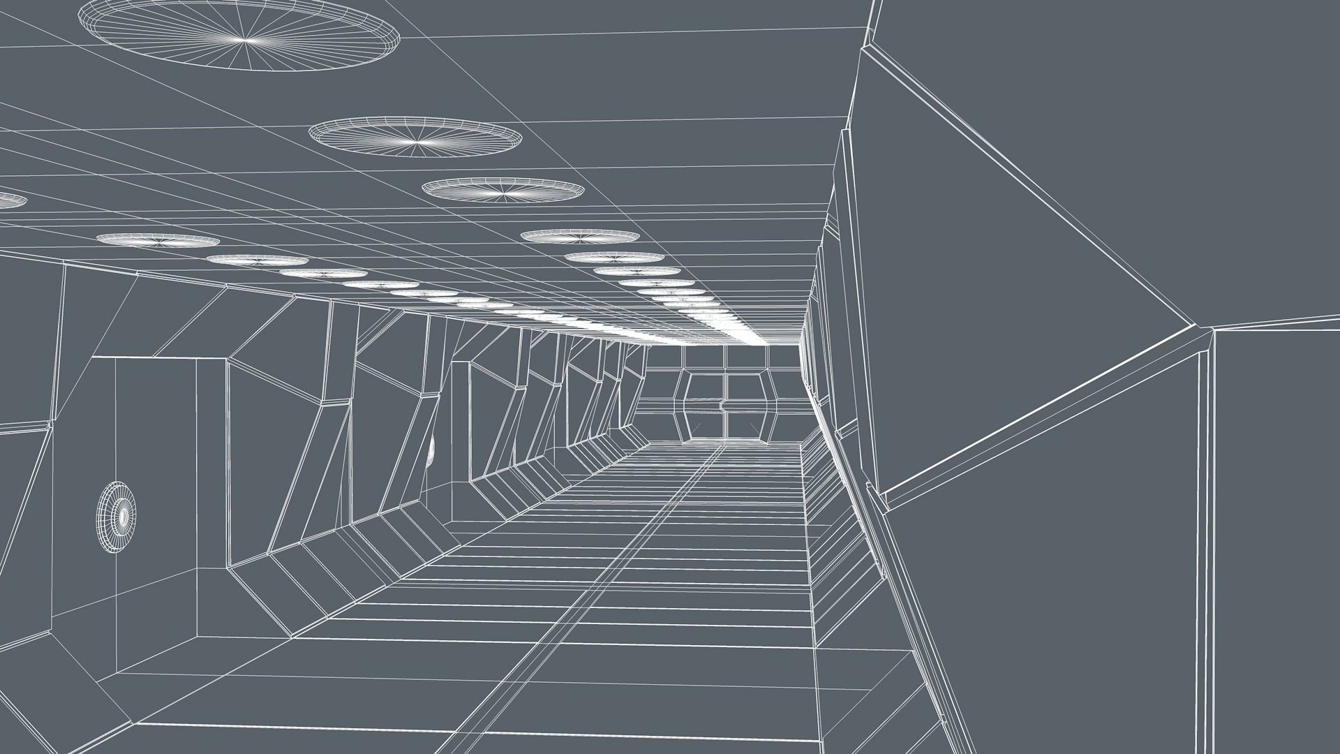 Sci Fi Interior 3D model_11