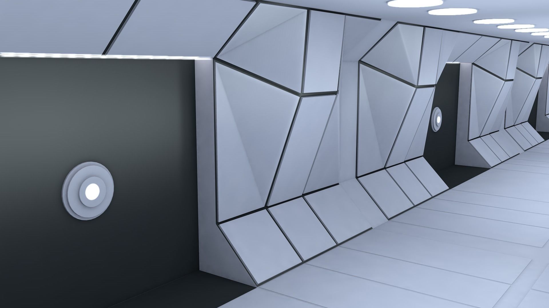 Sci Fi Interior 3D model_6