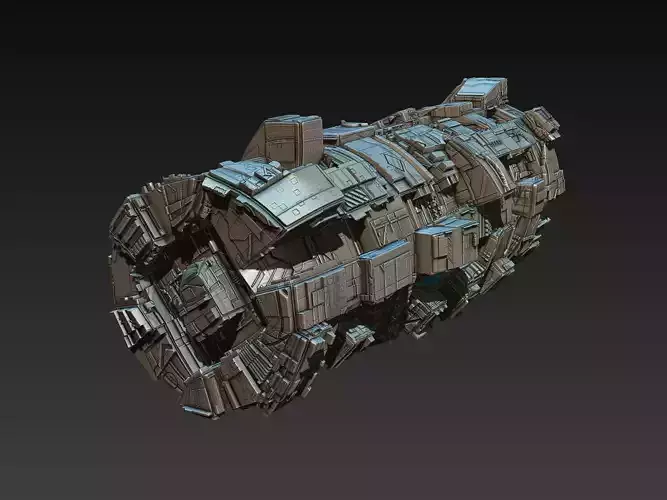 space equipment node 00049 3D model
