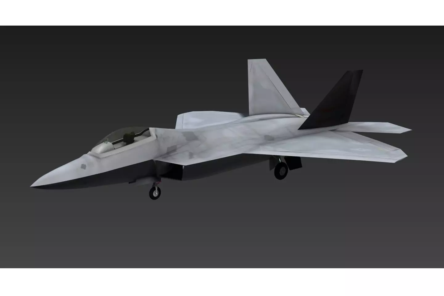f-22 recon jet Free 3D model_0