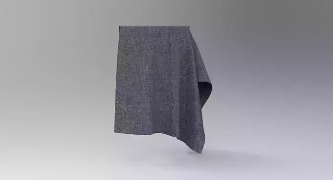 Cloth FBX 886 Low-poly 3D model