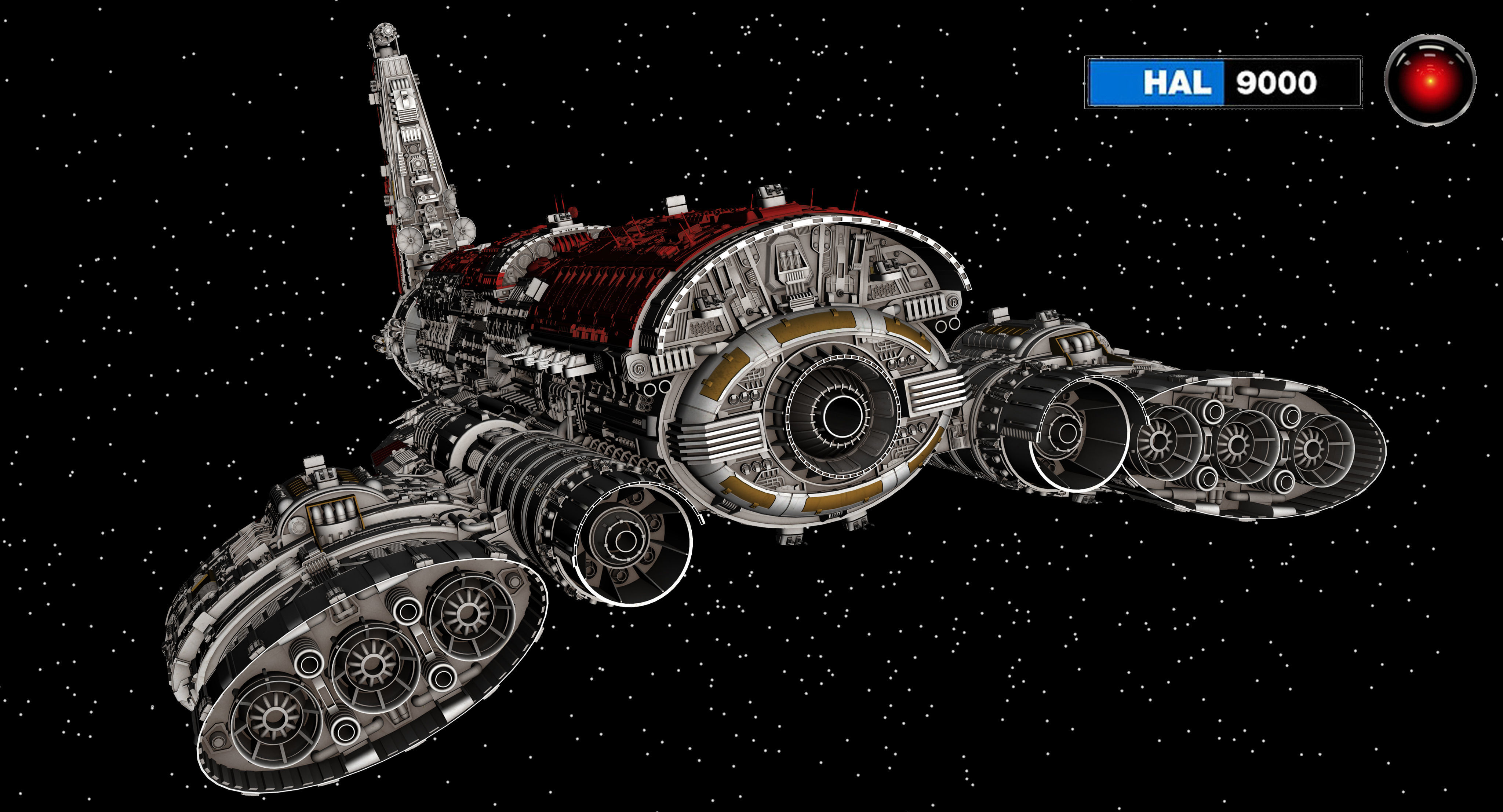 HammerHead class cruiser 3D model_6