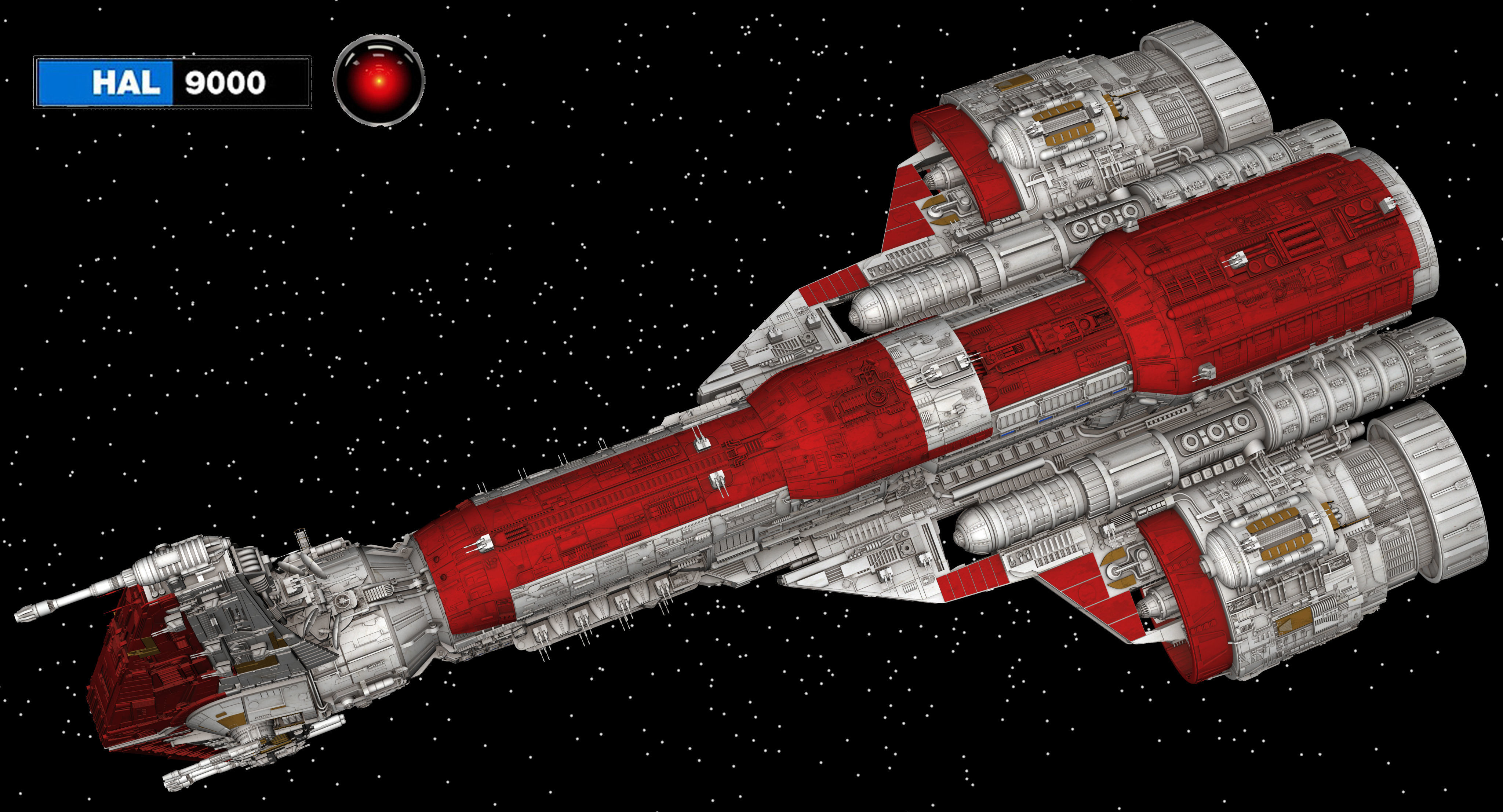 HammerHead class cruiser 3D model_5