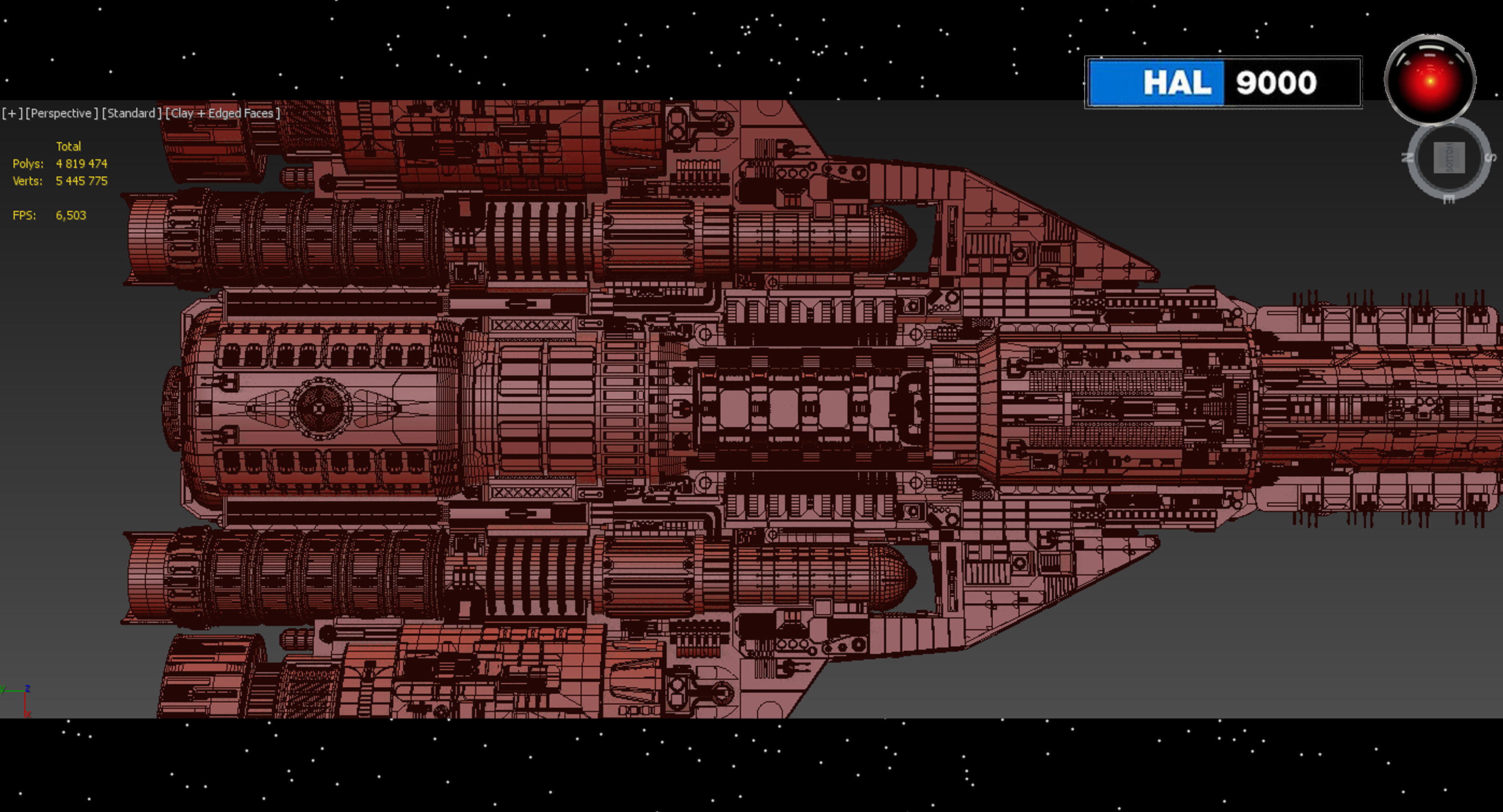 HammerHead class cruiser 3D model_42