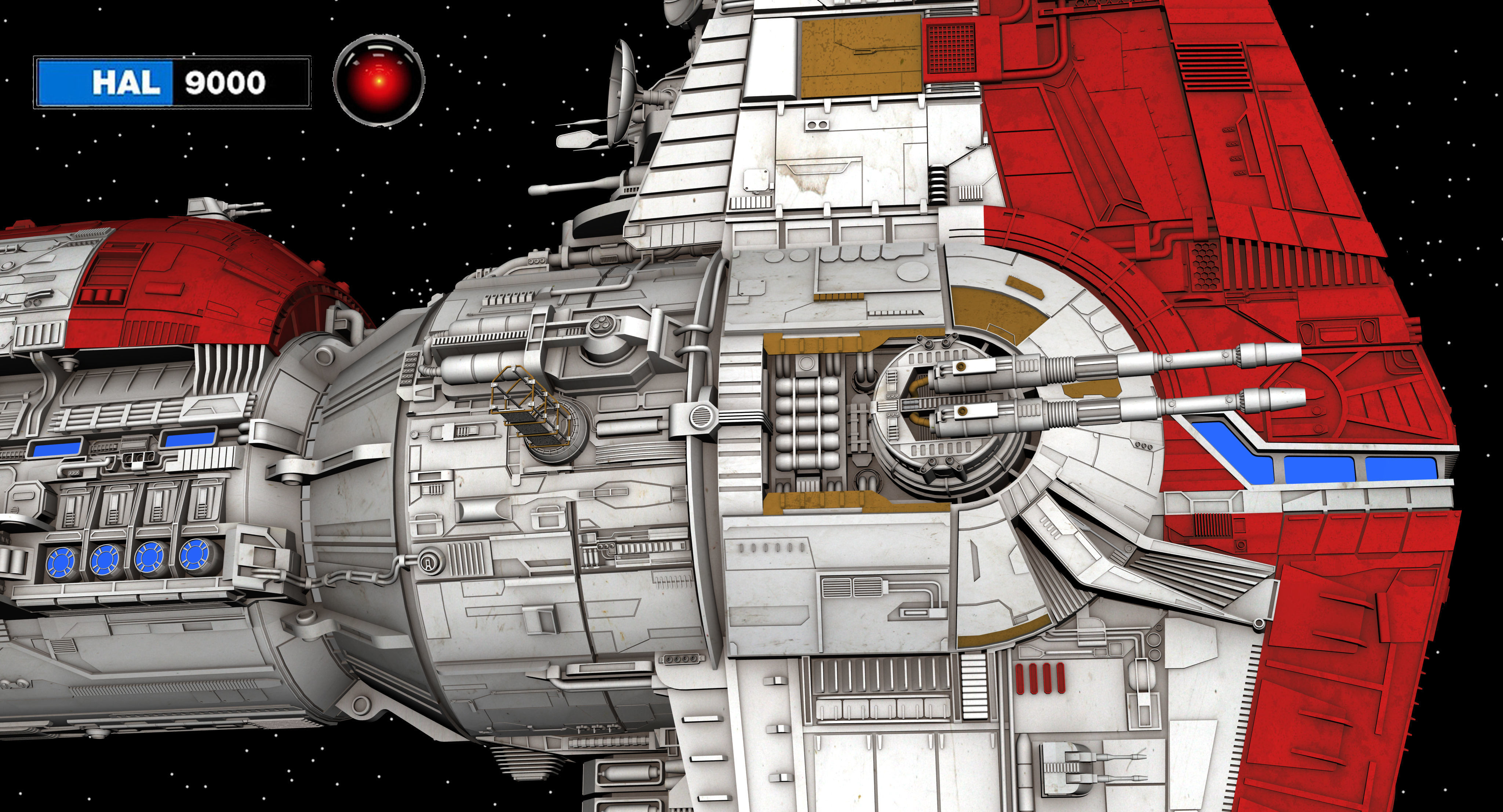 HammerHead class cruiser 3D model_8