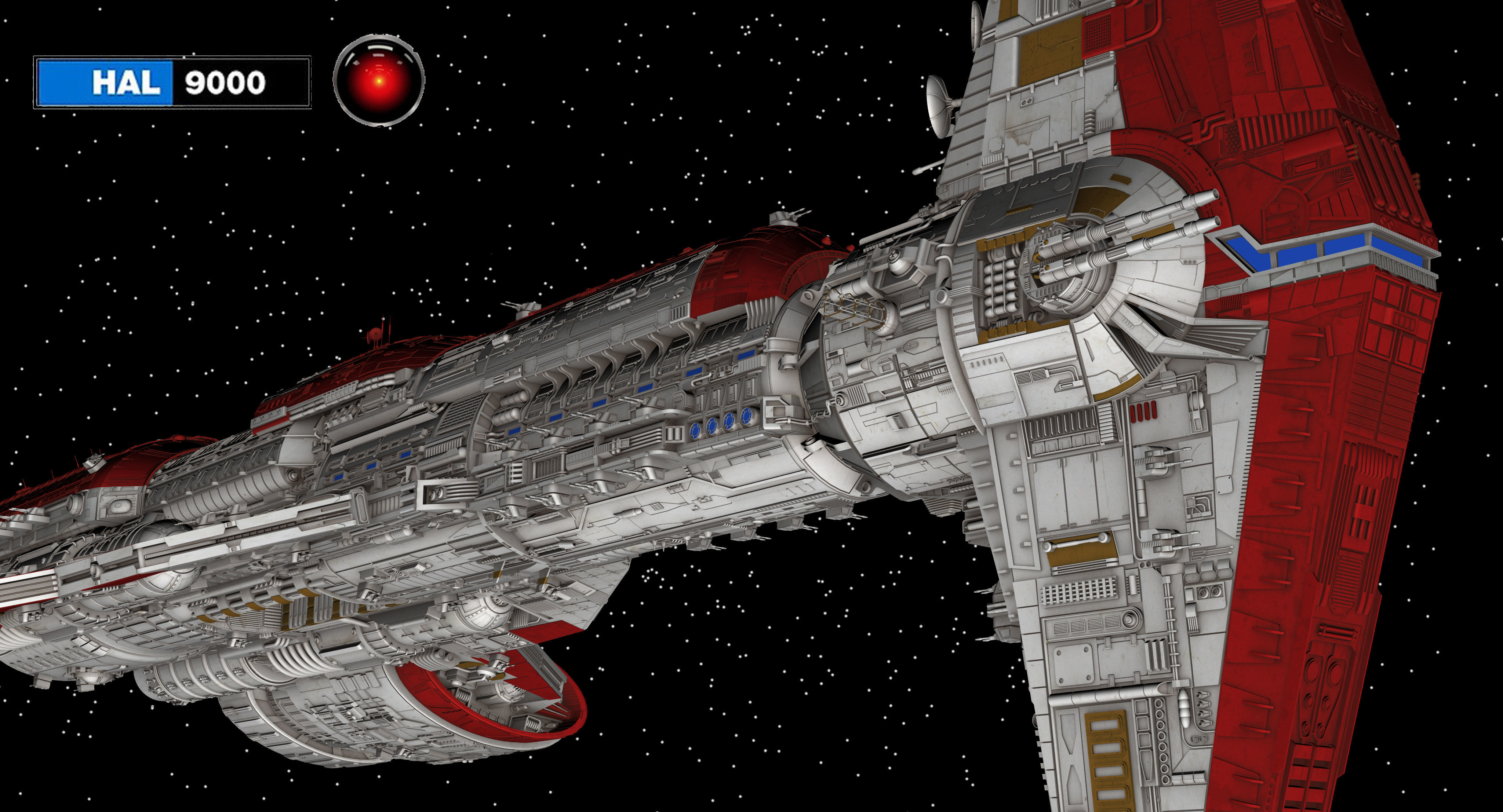 HammerHead class cruiser 3D model_7