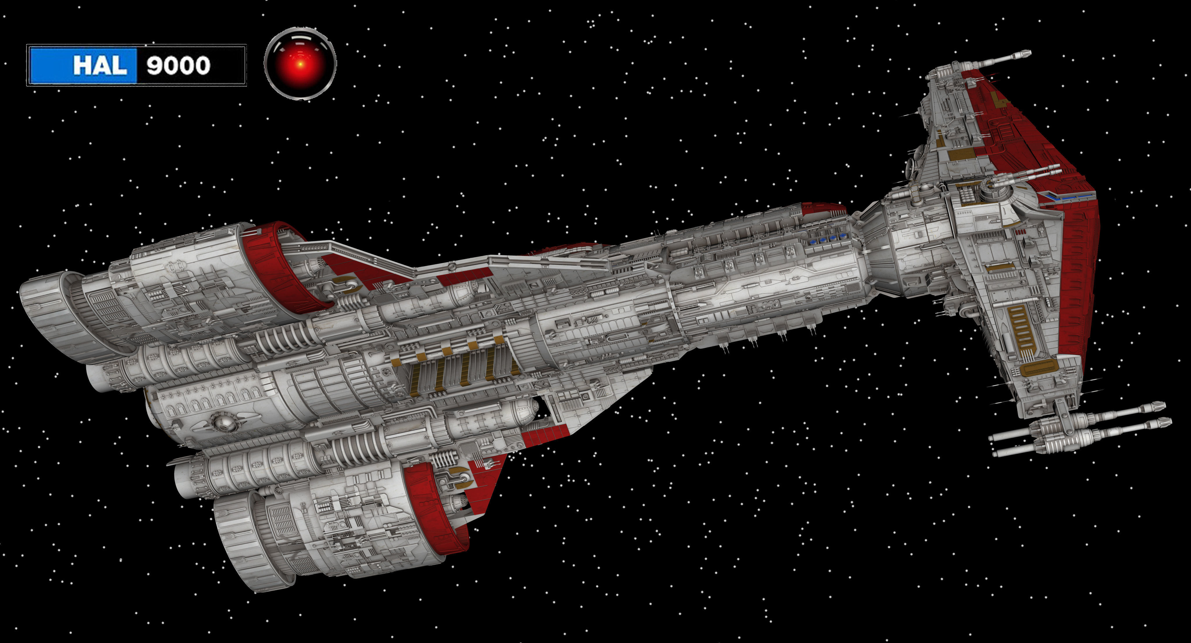 HammerHead class cruiser 3D model_2