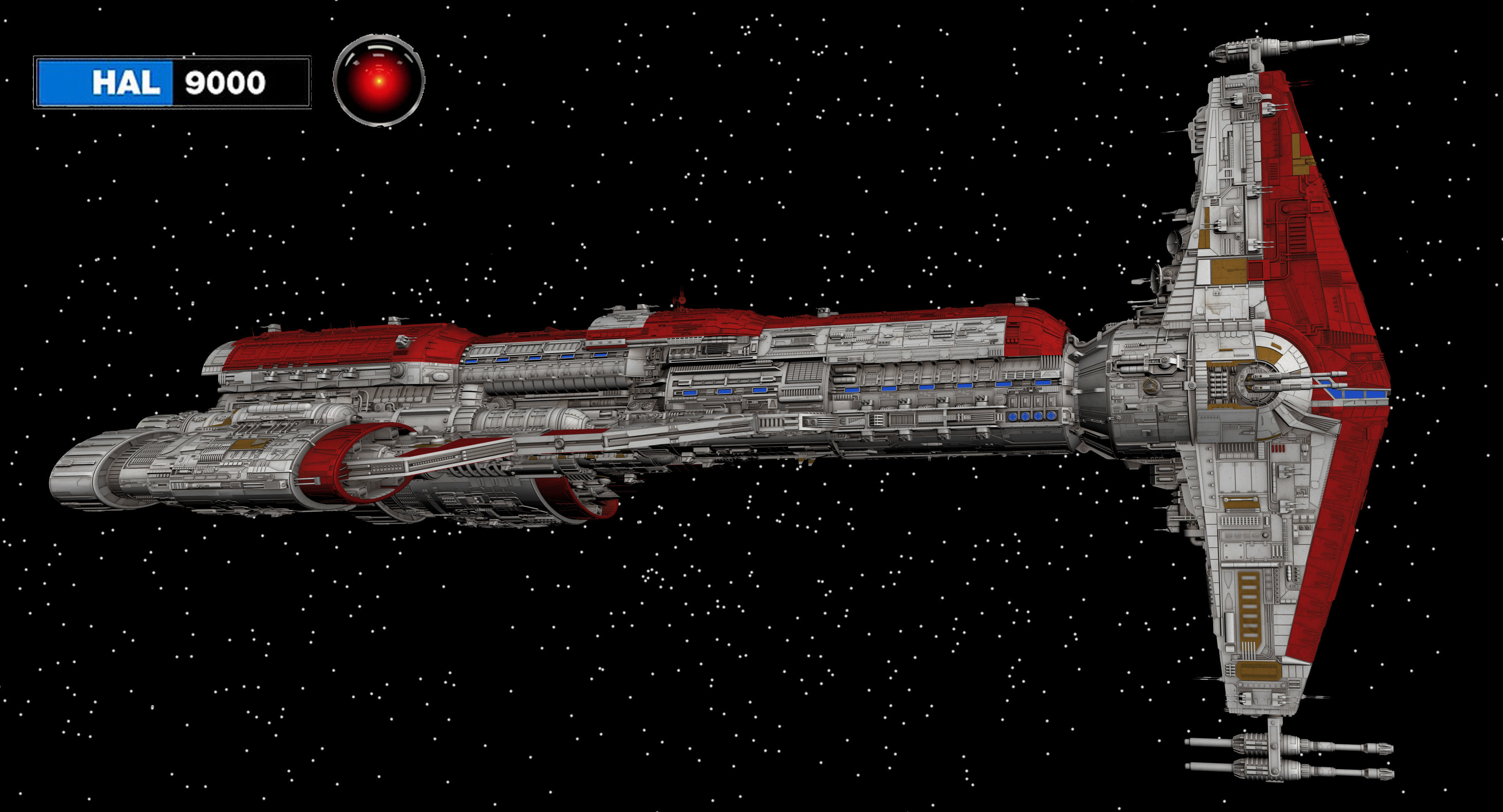 HammerHead class cruiser 3D model_0
