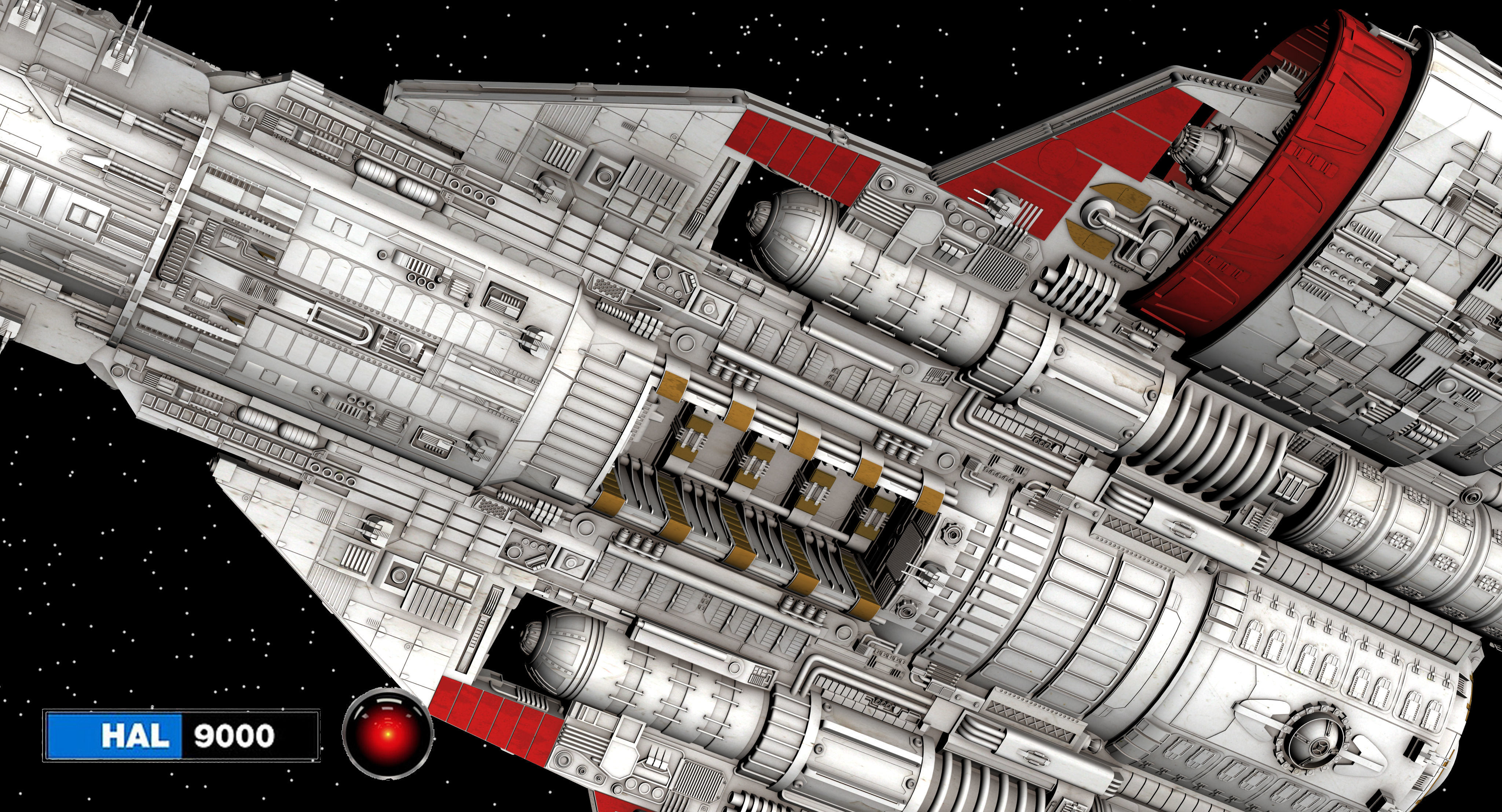 HammerHead class cruiser 3D model_35