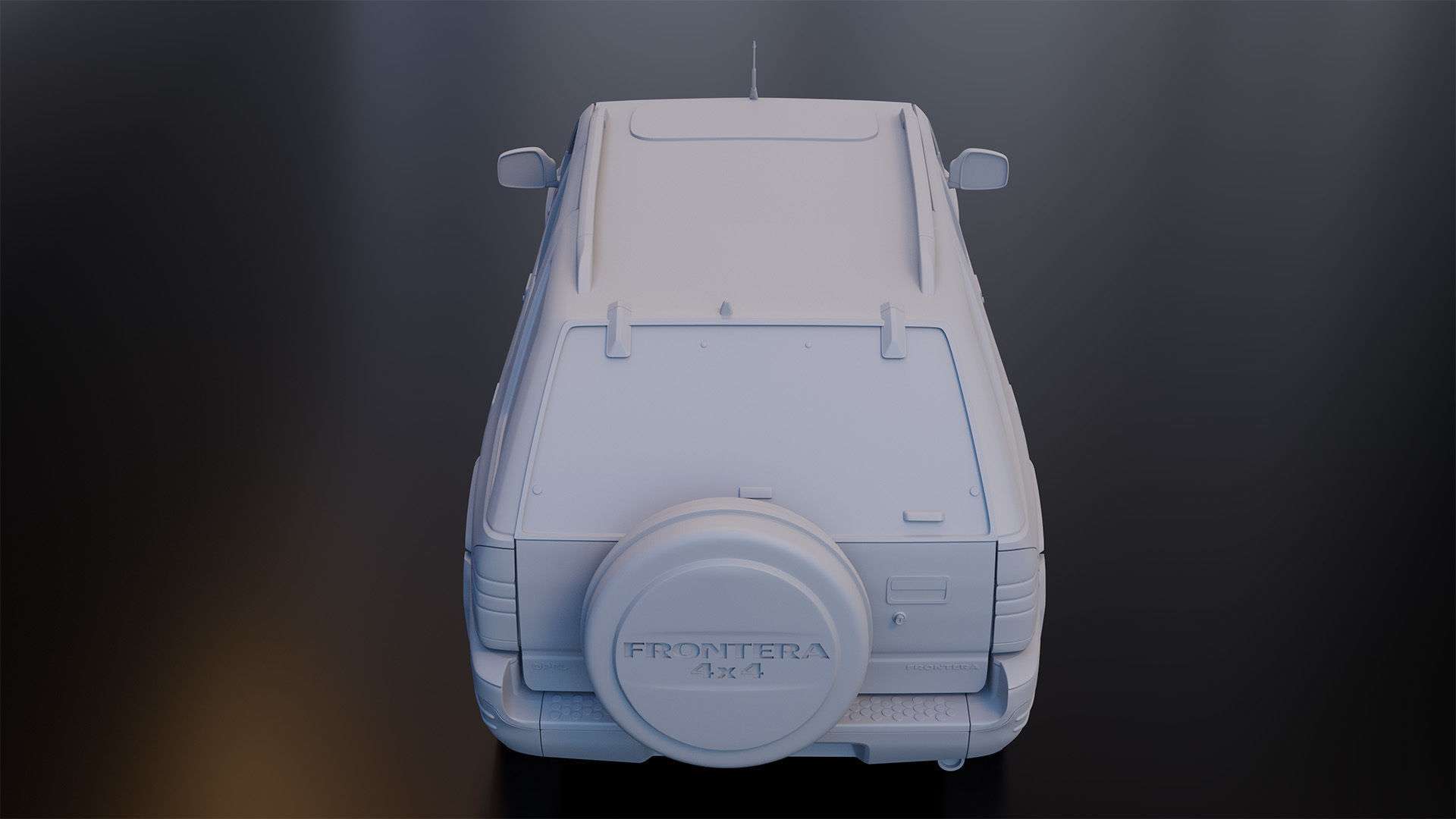 Opel Frontera stl 3 versions for 3d printing 3D print model_5