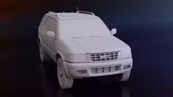Opel Frontera stl 3 versions for 3d printing 3D print model