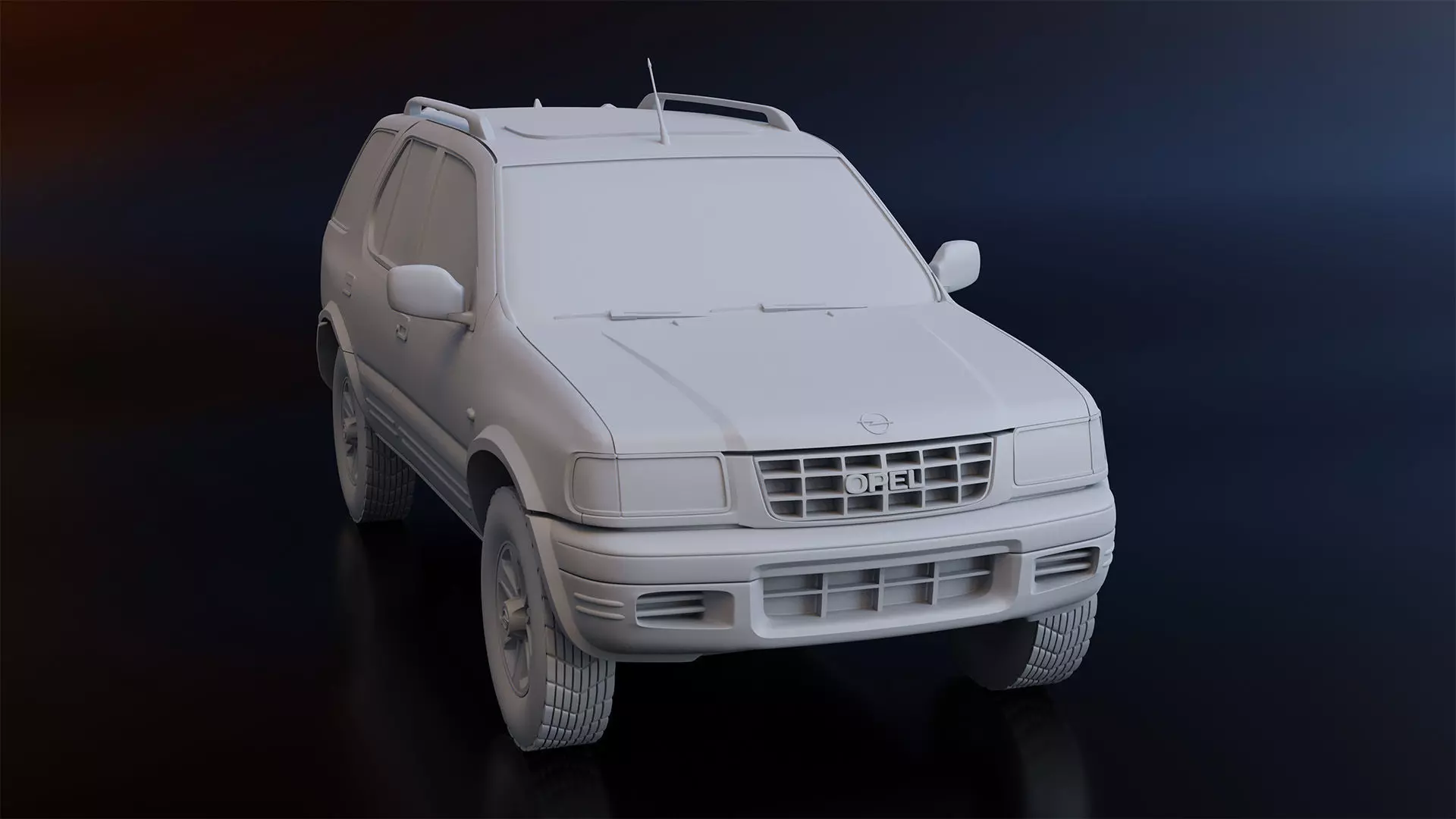 Opel Frontera stl 3 versions for 3d printing 3D print model_0