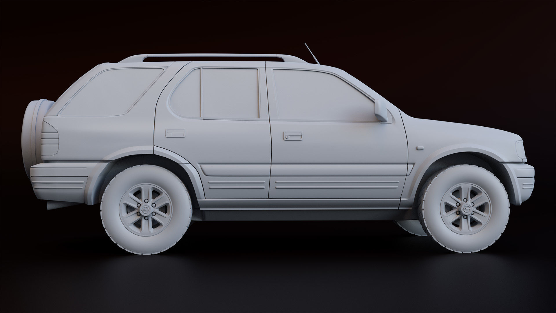 Opel Frontera stl 3 versions for 3d printing 3D print model_6