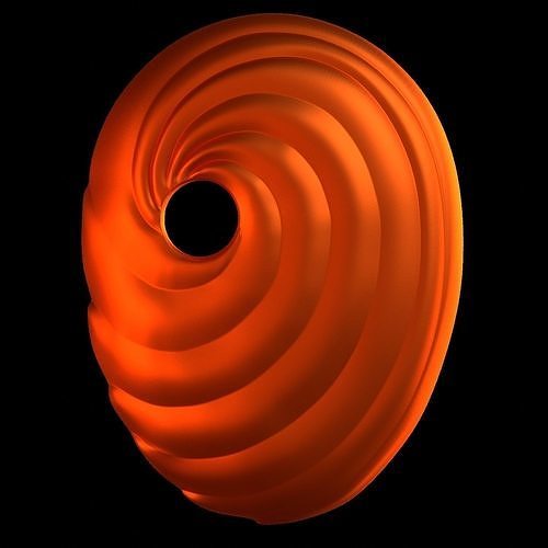 Obito Tobi Mask with Inner Details 3D print model