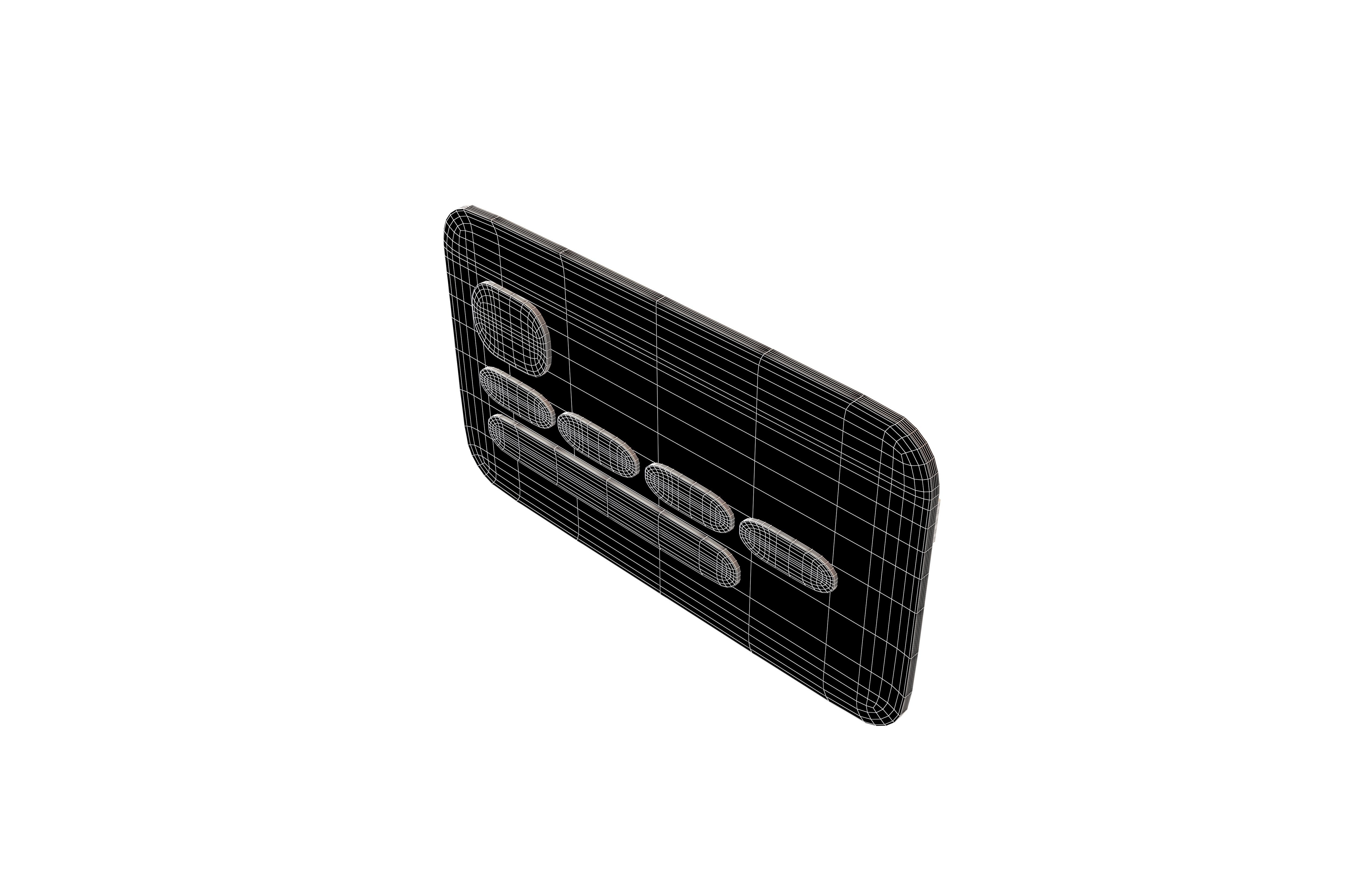 Cartoon Credit Card v1 005 Low-poly 3D model_8