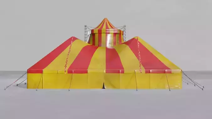 Carnival circus tent