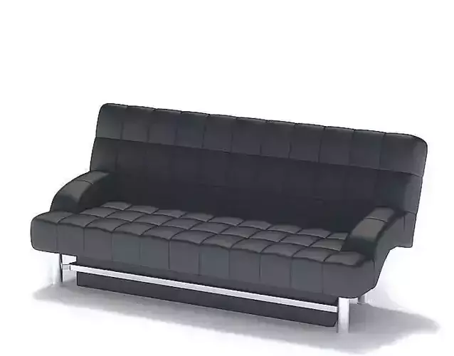 Black Leather Couch