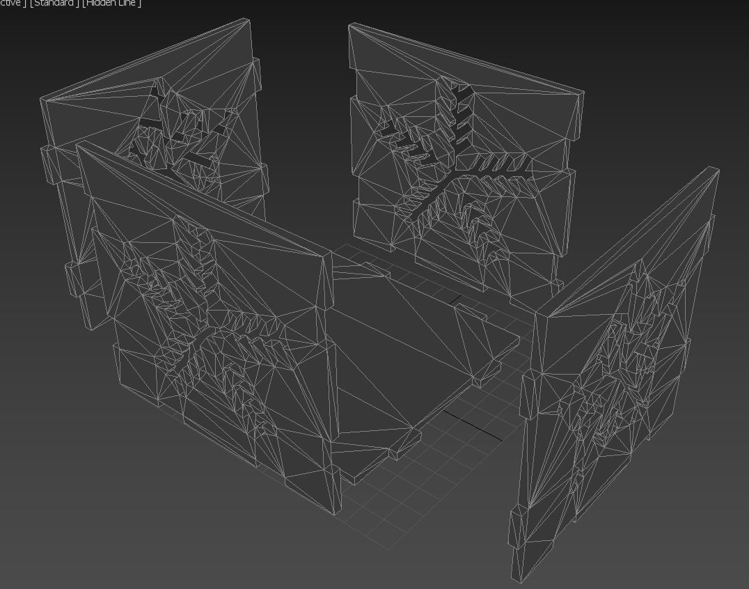Cubic Christmas box for 3D printing or laser cutting 3D print model_9