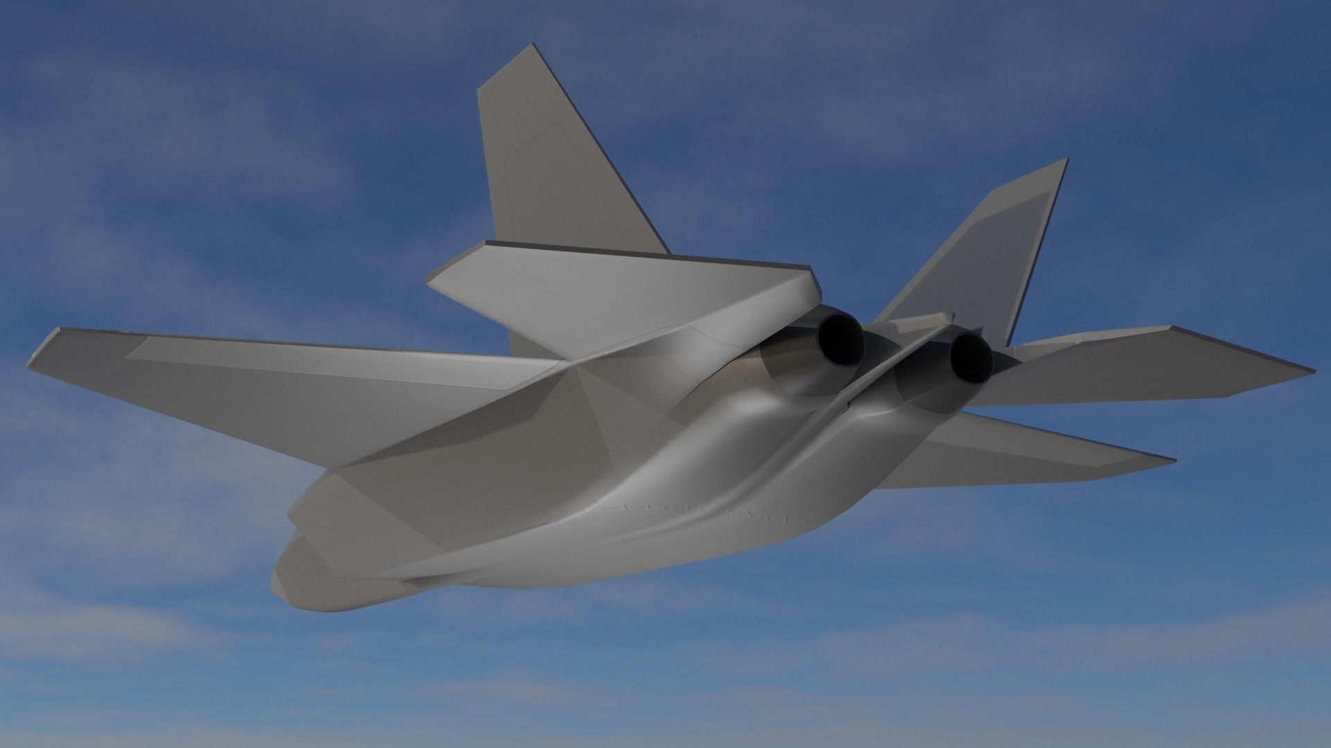 KAI KF-21 BORAMAE 5TH GEN FIGHTER JET Low-poly 3D model_14