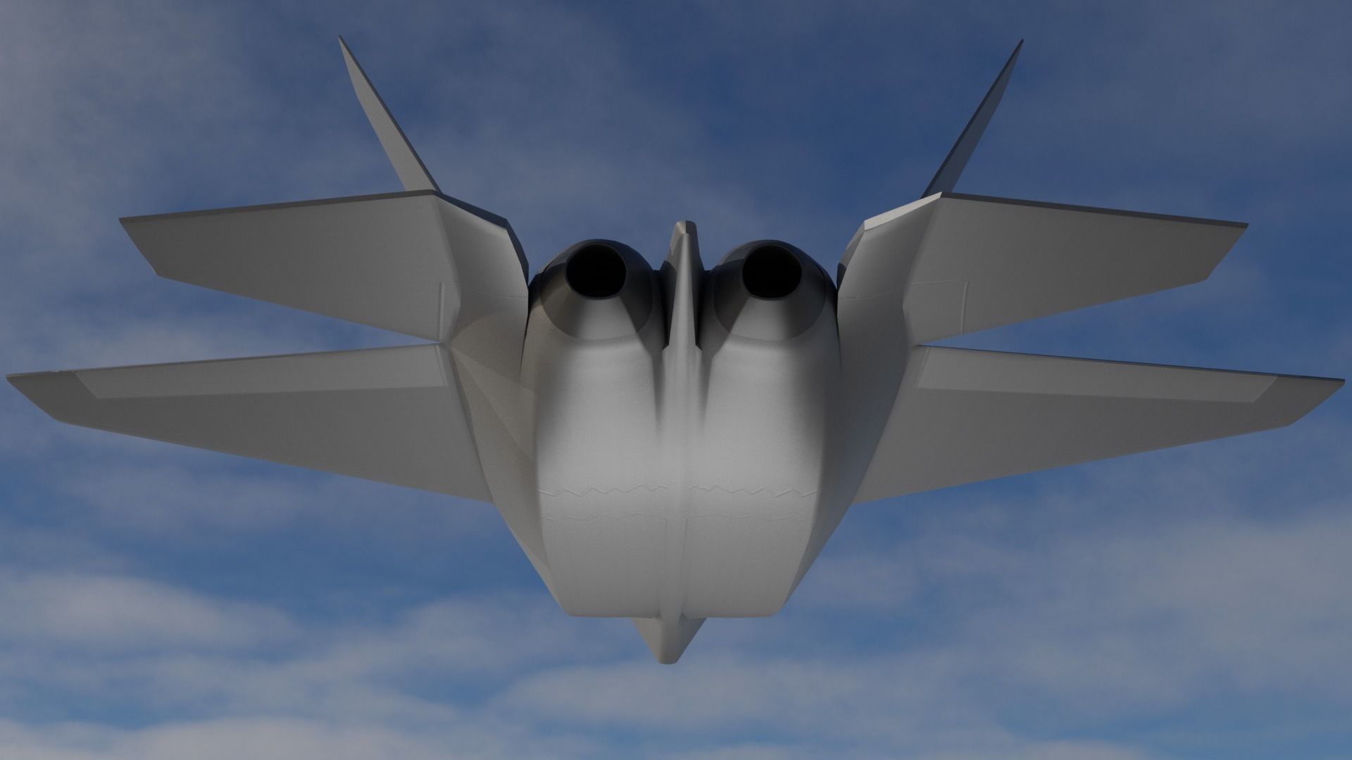 KAI KF-21 BORAMAE 5TH GEN FIGHTER JET Low-poly 3D model_13