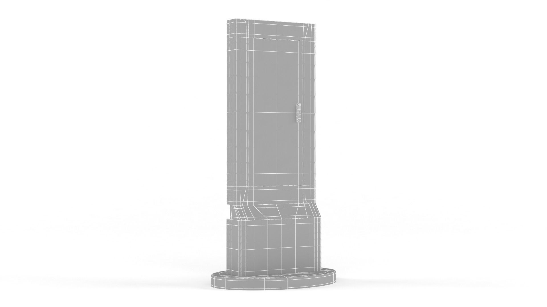 Information Kiosk 3D model_9