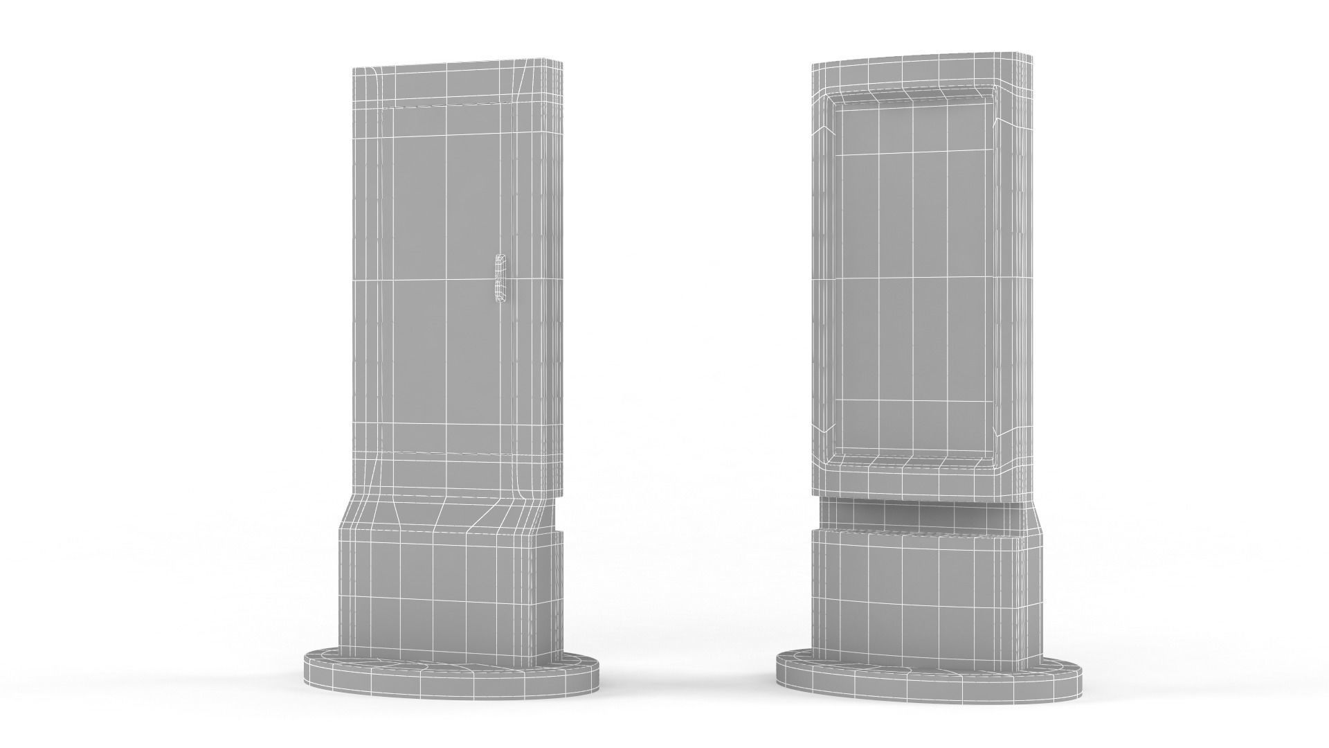 Information Kiosk 3D model_6