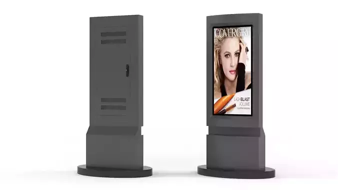 Information Kiosk 3D model