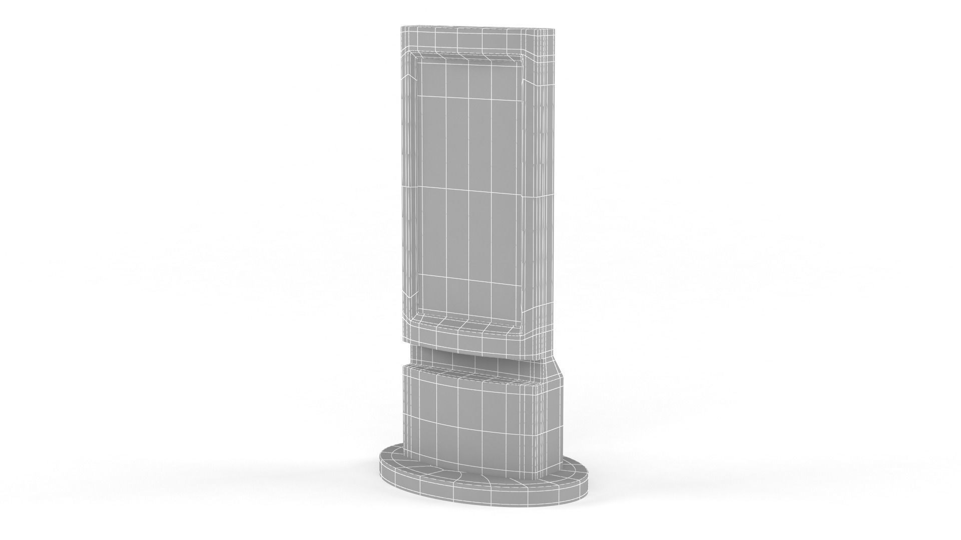 Information Kiosk 3D model_8