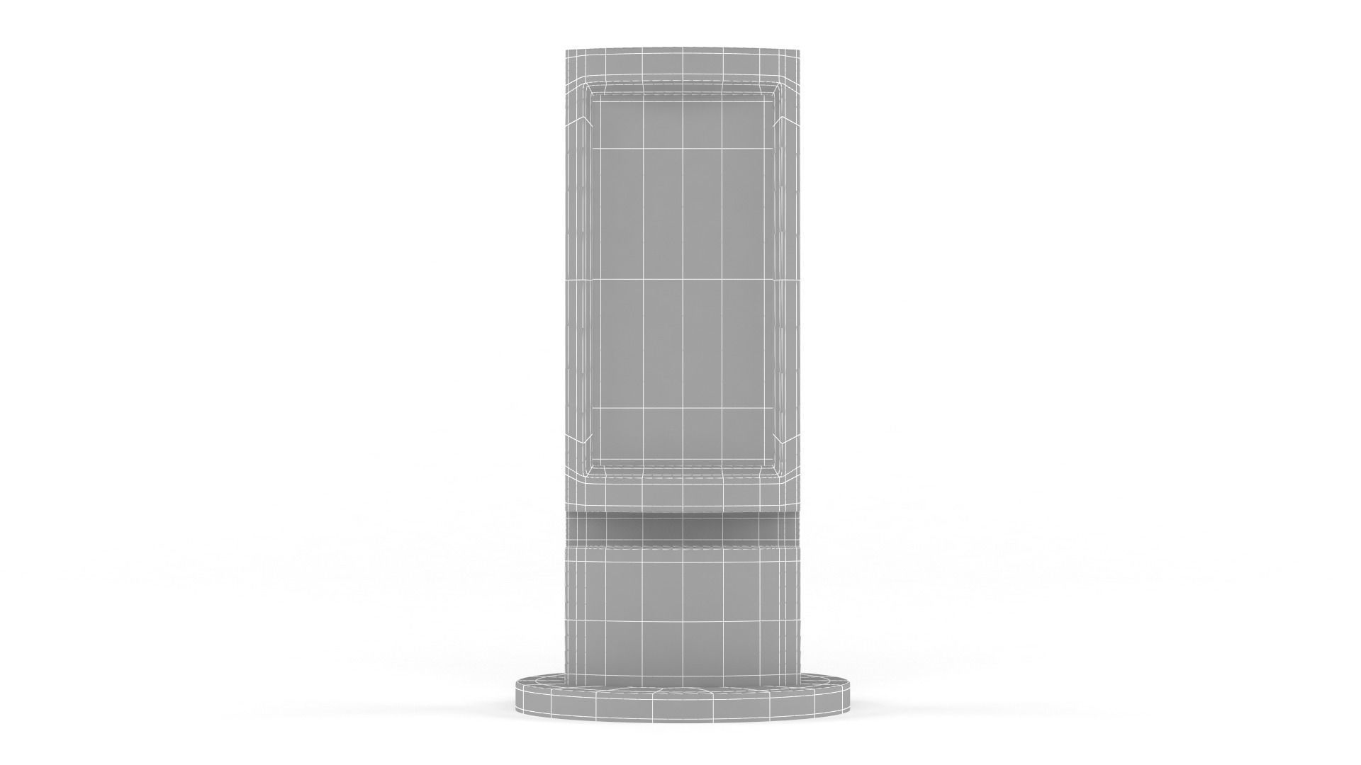 Information Kiosk 3D model_7