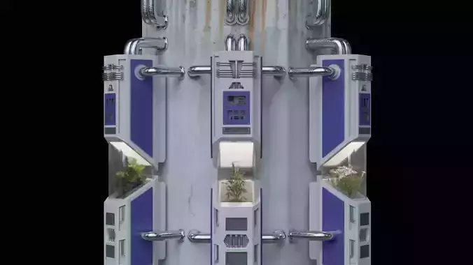 Hydroponic Sci Fi Grow Tank