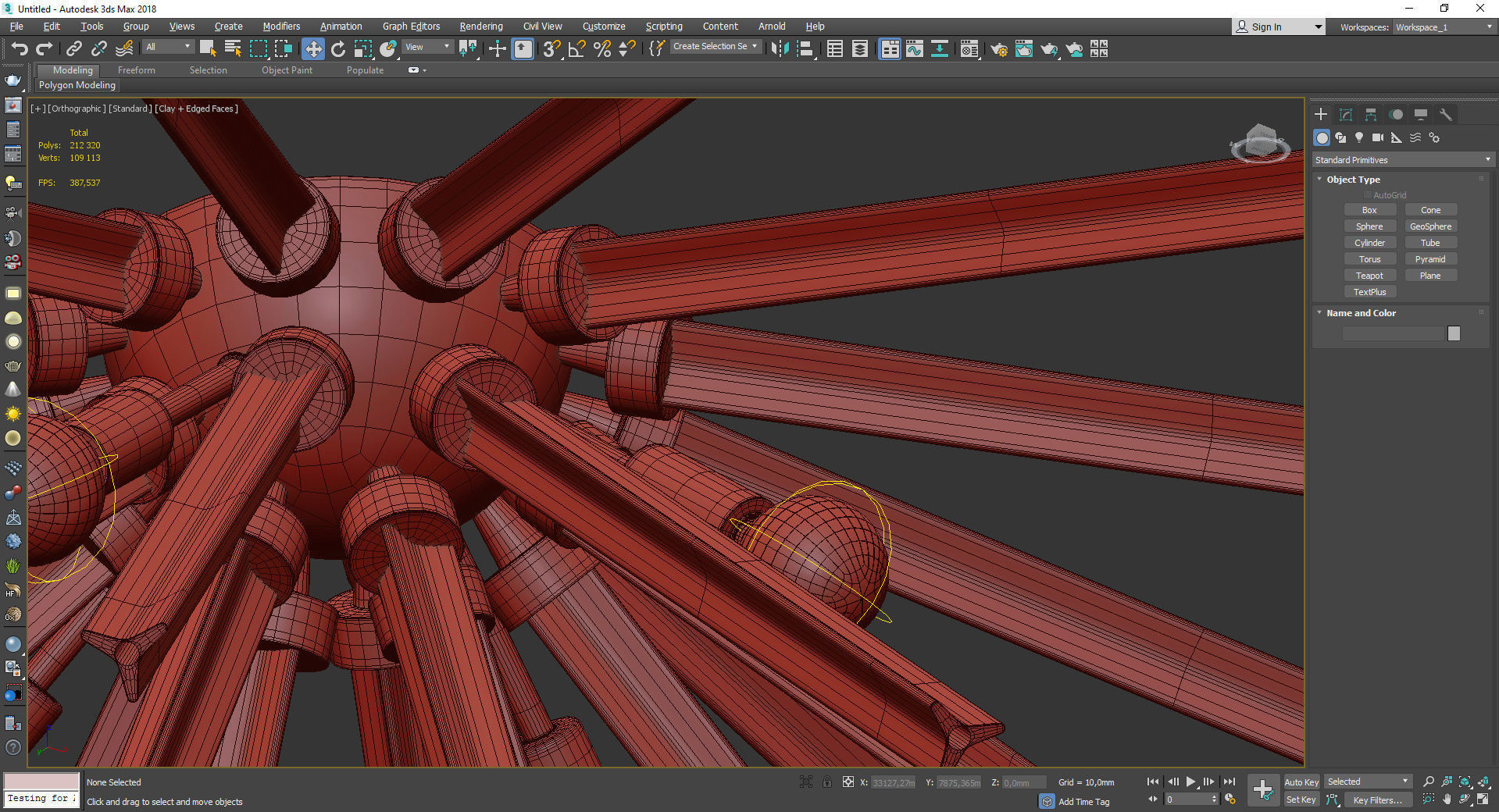 Hanley 49009 Arteriors Home Low-poly 3D model_4