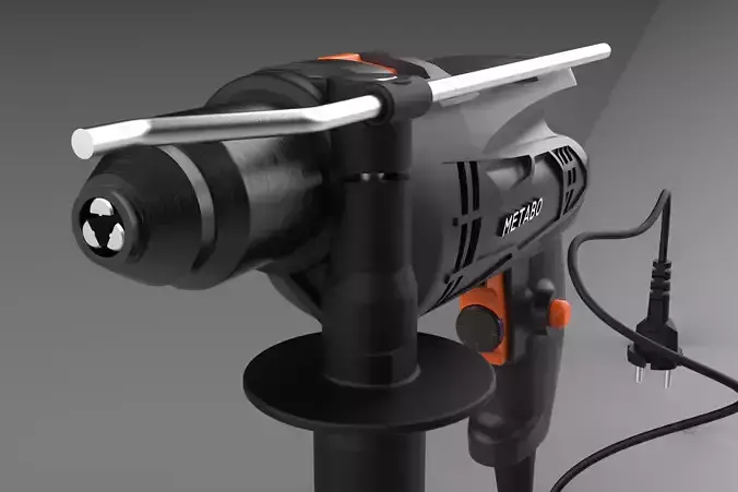 Metabo Impact Drill 3D print model
