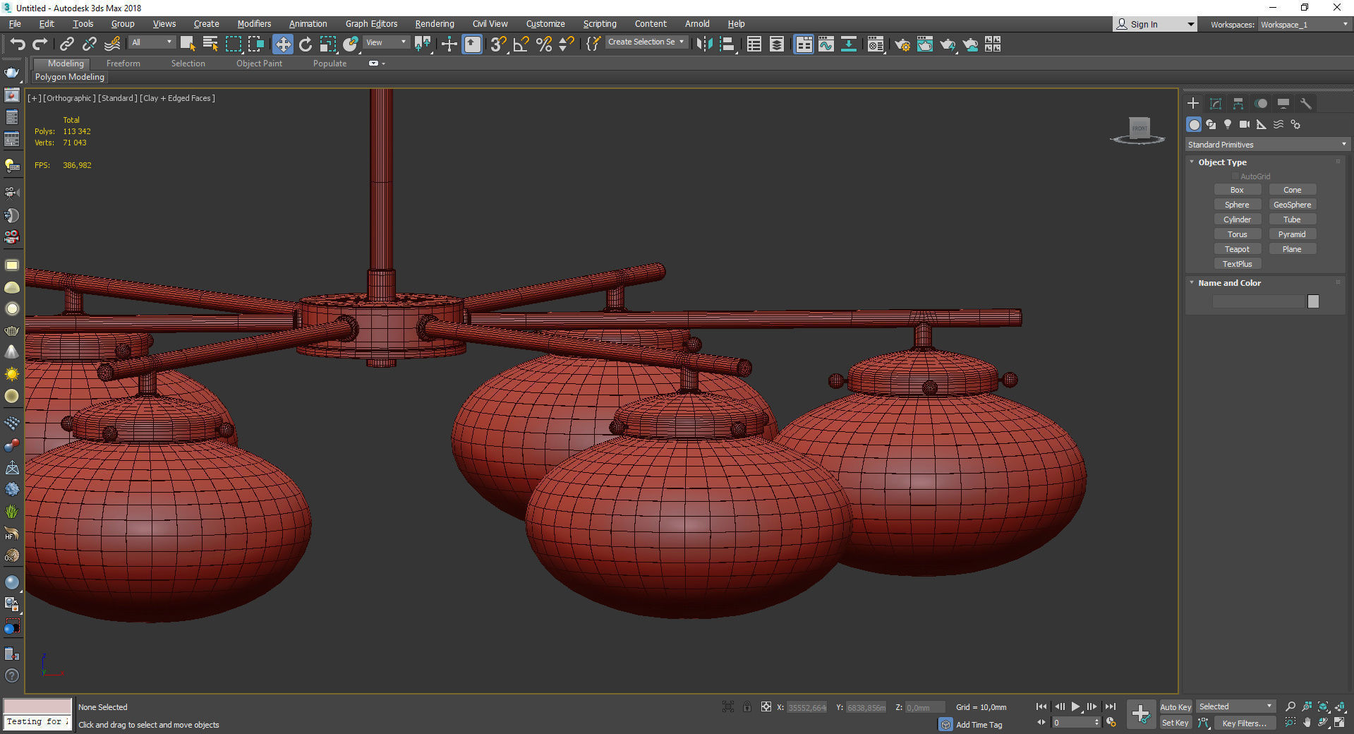 Houston 89051 Arteriors Home Low-poly 3D model_4