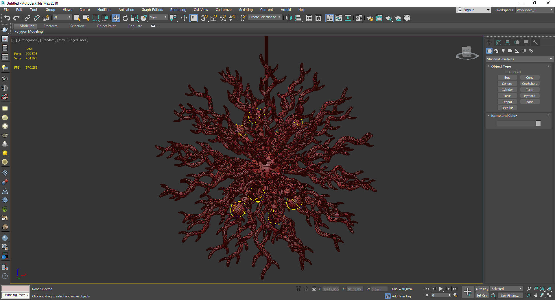 Diallo 89992 Arteriors Home Low-poly 3D model_4