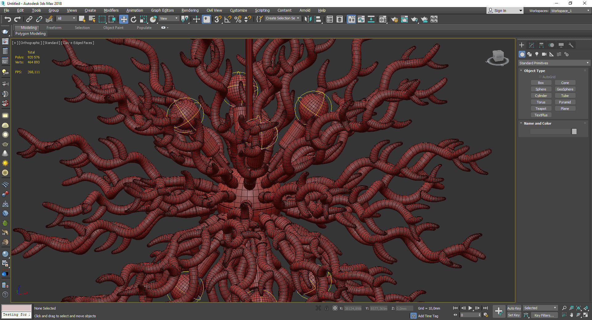 Diallo 89992 Arteriors Home Low-poly 3D model_5