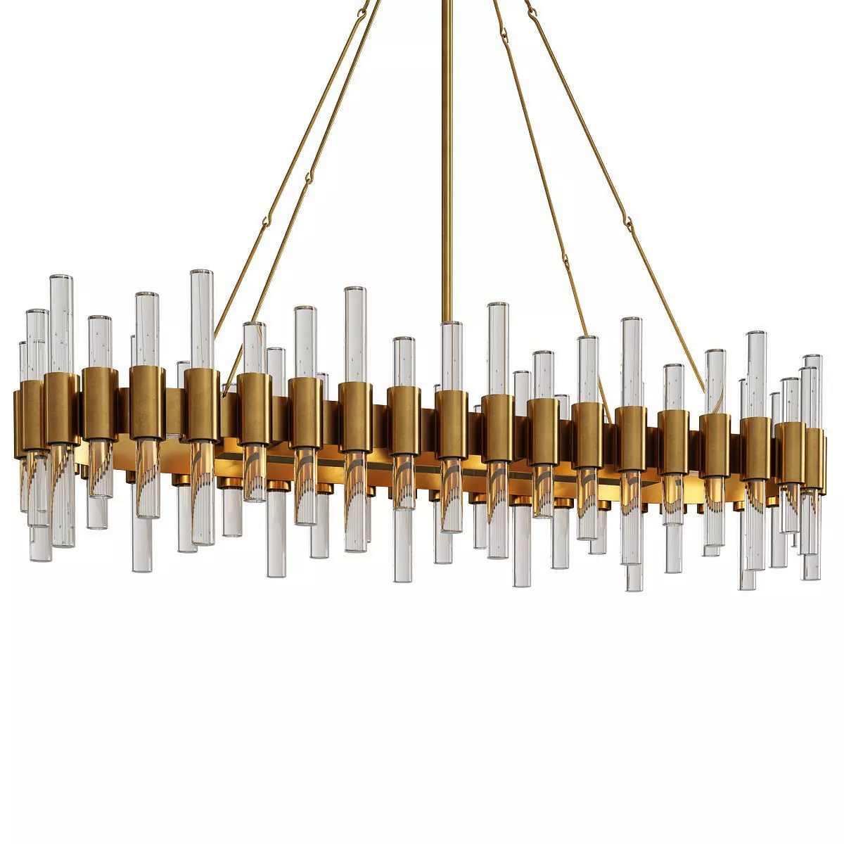 ARTERIORS HASKELL OVAL CHANDELIER Low-poly 3D model