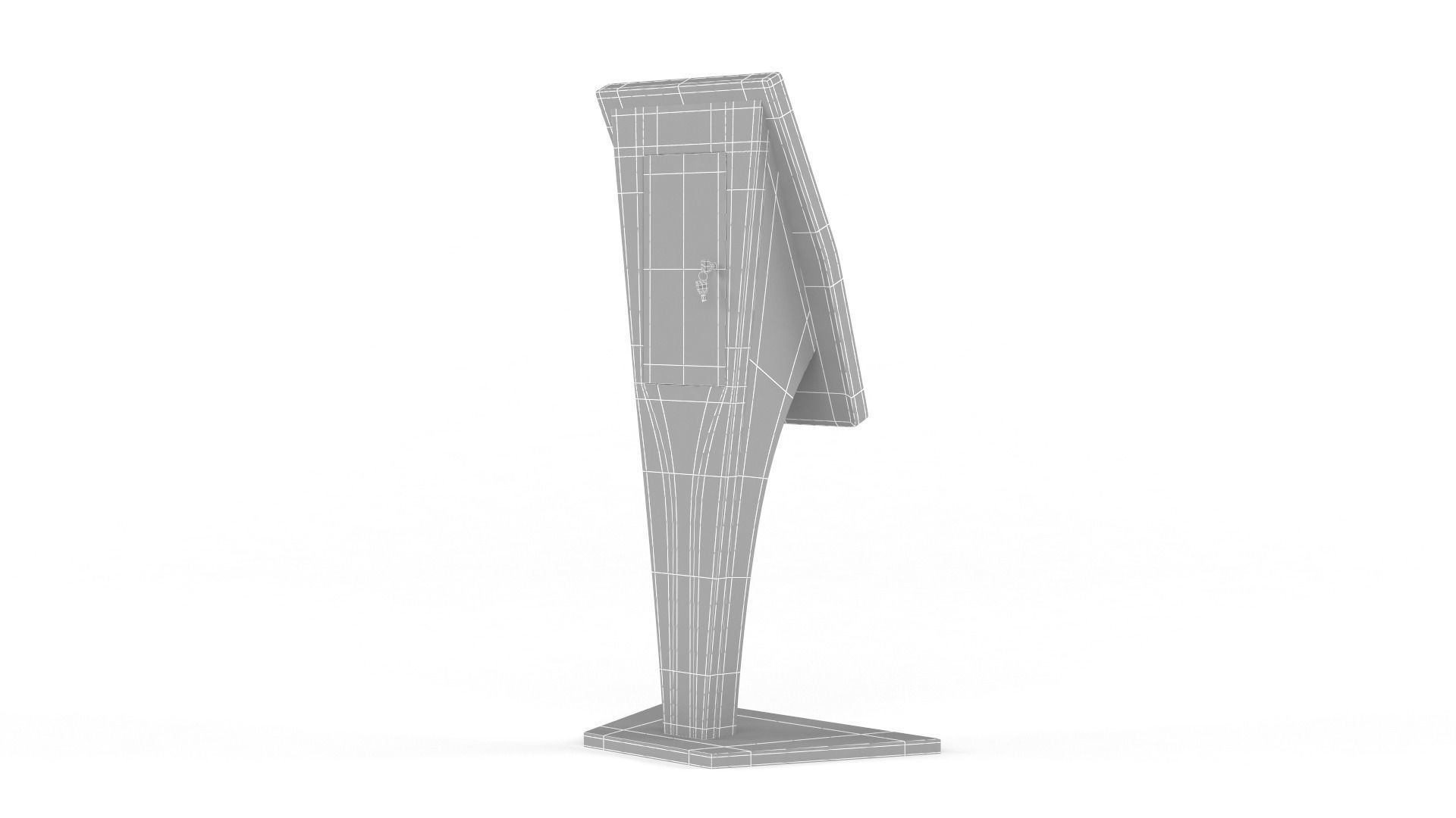 Information Kiosk 3D model_10
