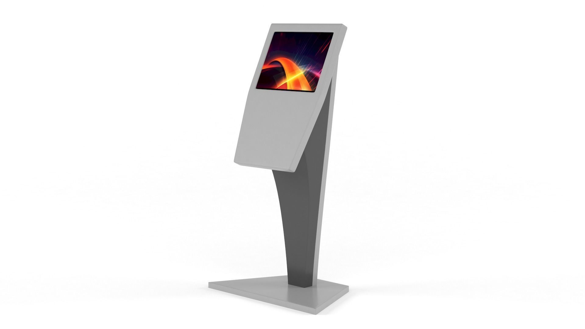 Information Kiosk 3D model_2