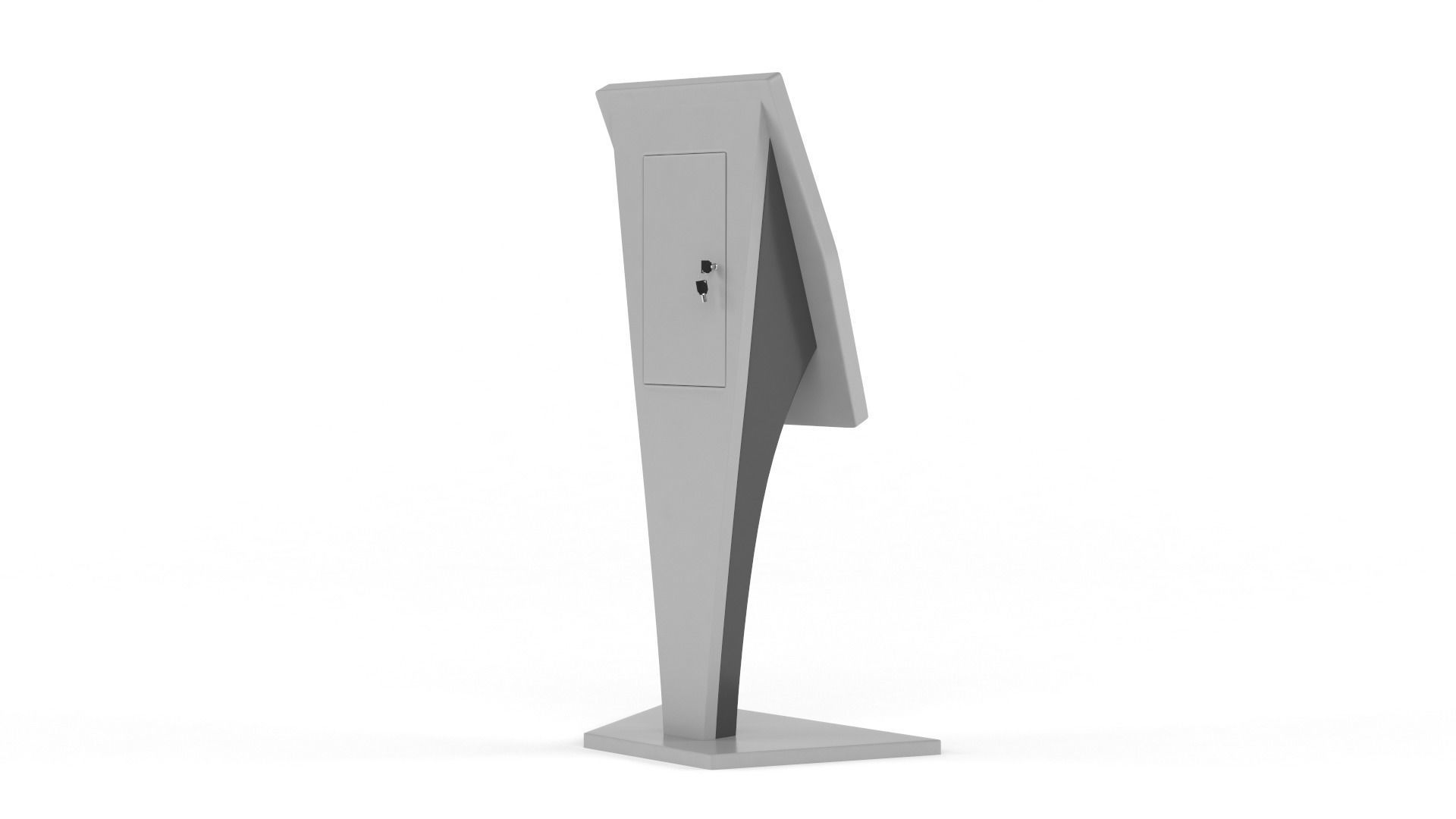 Information Kiosk 3D model_4