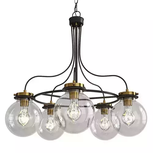 Centauri Chandelier Low-poly 3D model