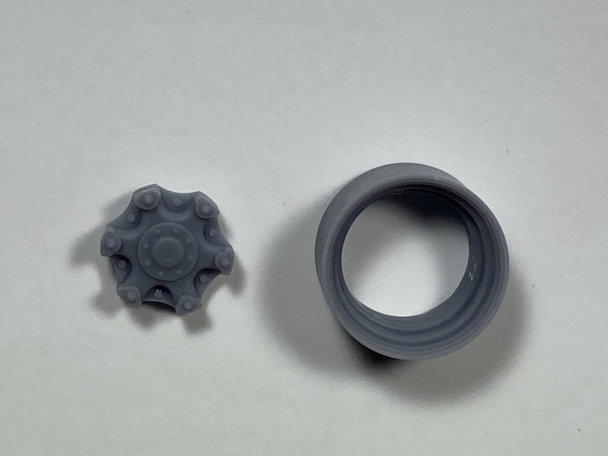 BIG RIG Dayton Split Rim 6 spokes Classic Mack Truck 3D print model_1