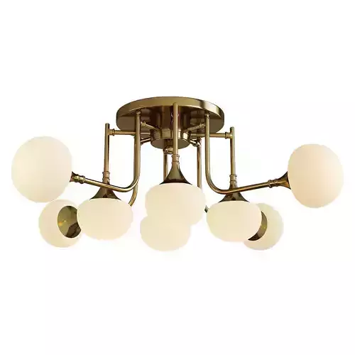 Fleming LED Semi Flushmount