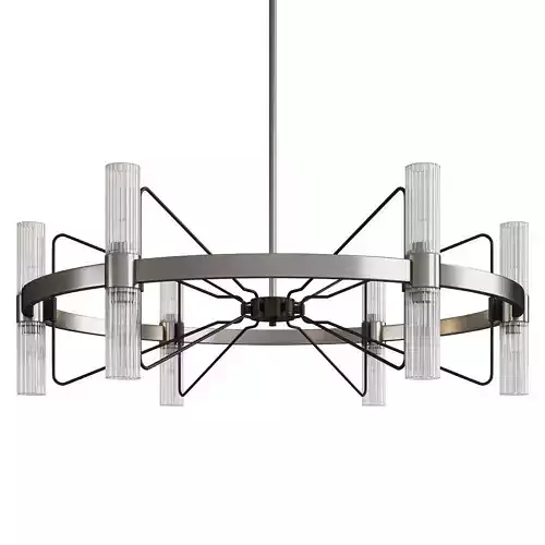 Mass Transit Chandelier