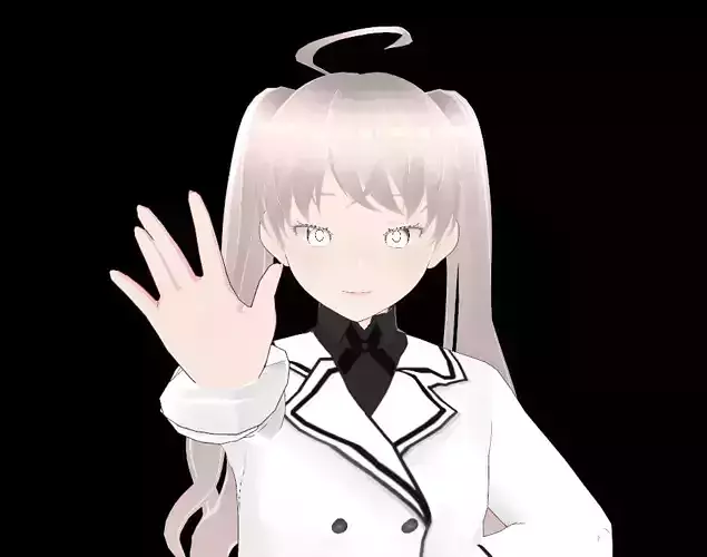 Epic female anime character